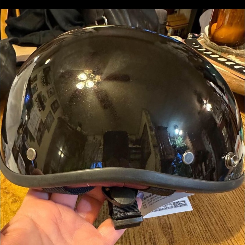 Voss DOT approved helmet. Size L